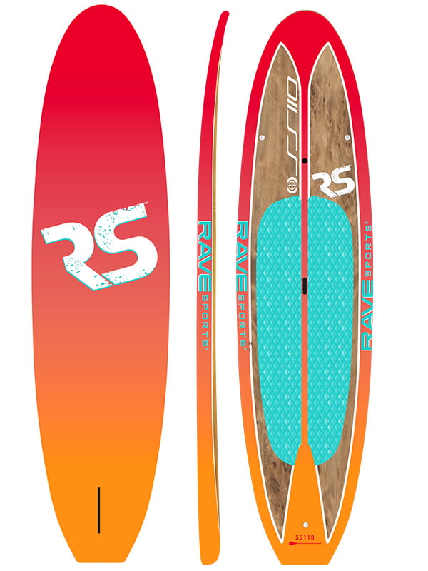 Rave Sports Shoreline Series SS110 SUP Sunburst