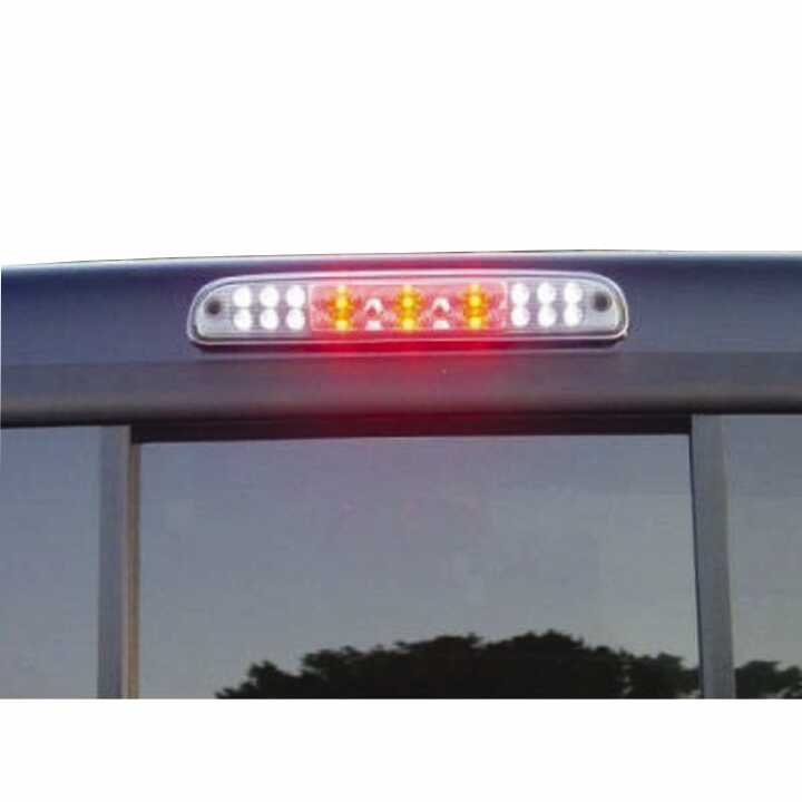 99-14 FORD SUPER DUTY/95-13 RANGER/01-05 EXPLORER SPORT TRAC CLEAR LENS RED LED 3RD BRAKE