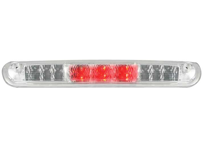 07-13 SILVERADO/SIERRA RED LED 3RD BRAKE LIGHT KIT W/WHITE LED CARGO LIGHTS CLEAR LENS