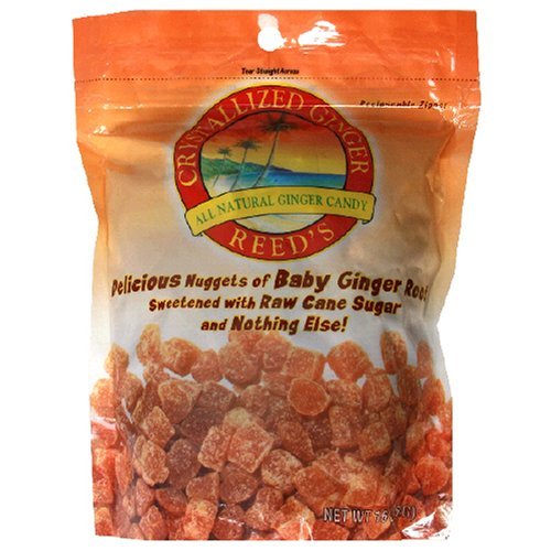 Reed's Ginger Beer Crystallized Ginger ( 12x3.5 Oz)