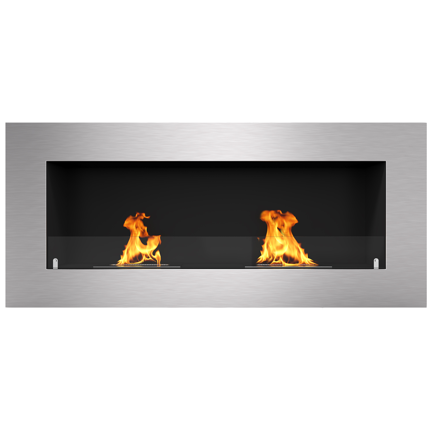 Regal Flame Warren 35" PRO Ventless Built In Wall Recessed Bio Ethanol Wall Mounted Fireplace Similar Electric Fireplaces, Gas L