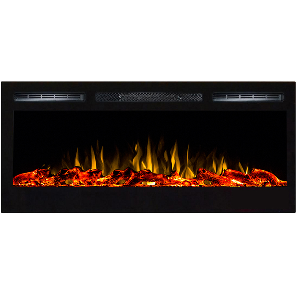 Regal Flame Lexington 35" Multi-Color Built-in Ventless Recessed Wall Mounted Electric Fireplace Better than Wood Fireplaces, Ga