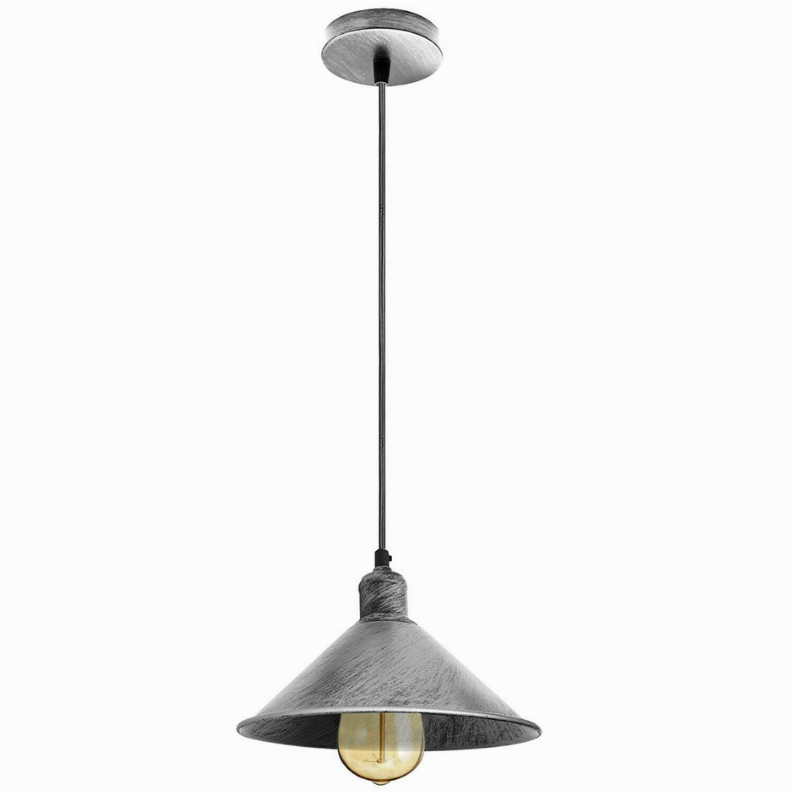 Vintage Cone Shade Easy Fit Pendant Light