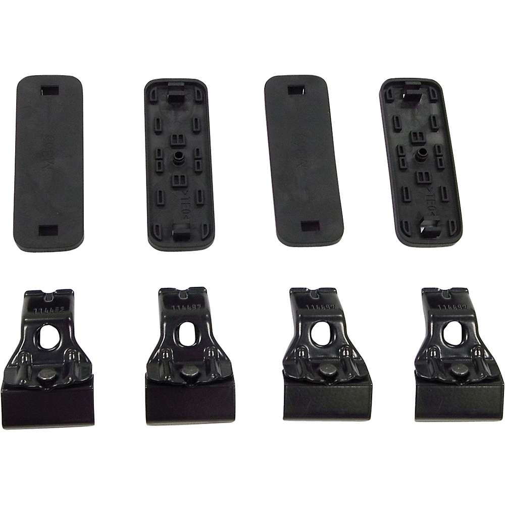 ROOF RACK FITTING CLIP KIT - DK - INCLUDES 4 PADS AND 4 CLAMPS