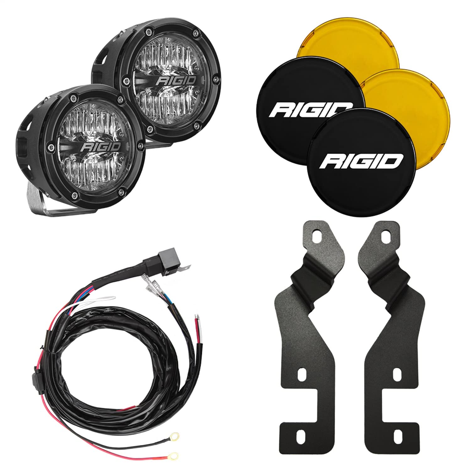 21-C BRONCO SPORT A-PILLAR 4 INCH 360-SERIES LIGHT MOUNT KIT