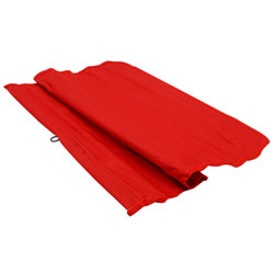 Log Hauler's Flag 18 in. X18 in. Red