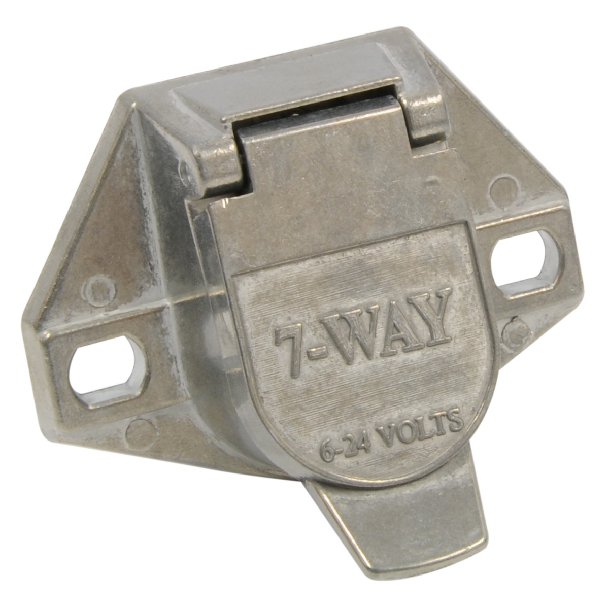 Elec.Socket 7Pole Conn Spring Load Cover