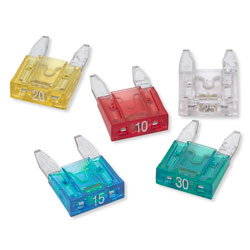 Roadpro Trip-Glow Mini Fuse Assort.5 Pk