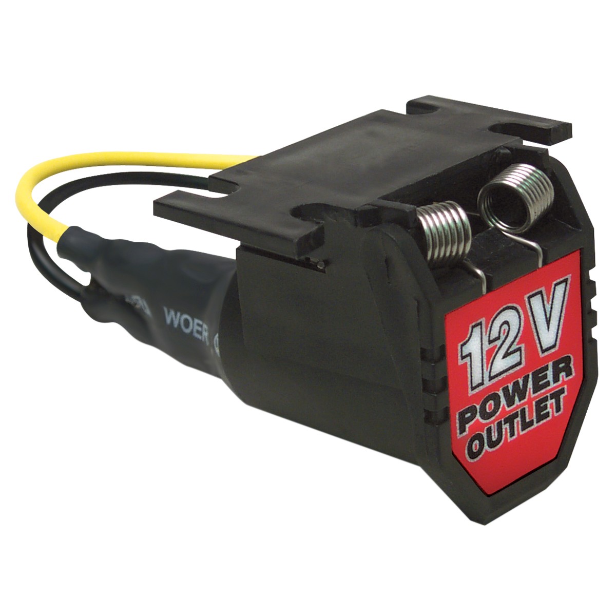 POWER OUTLET 12V EXTENSION 6 FT CORD