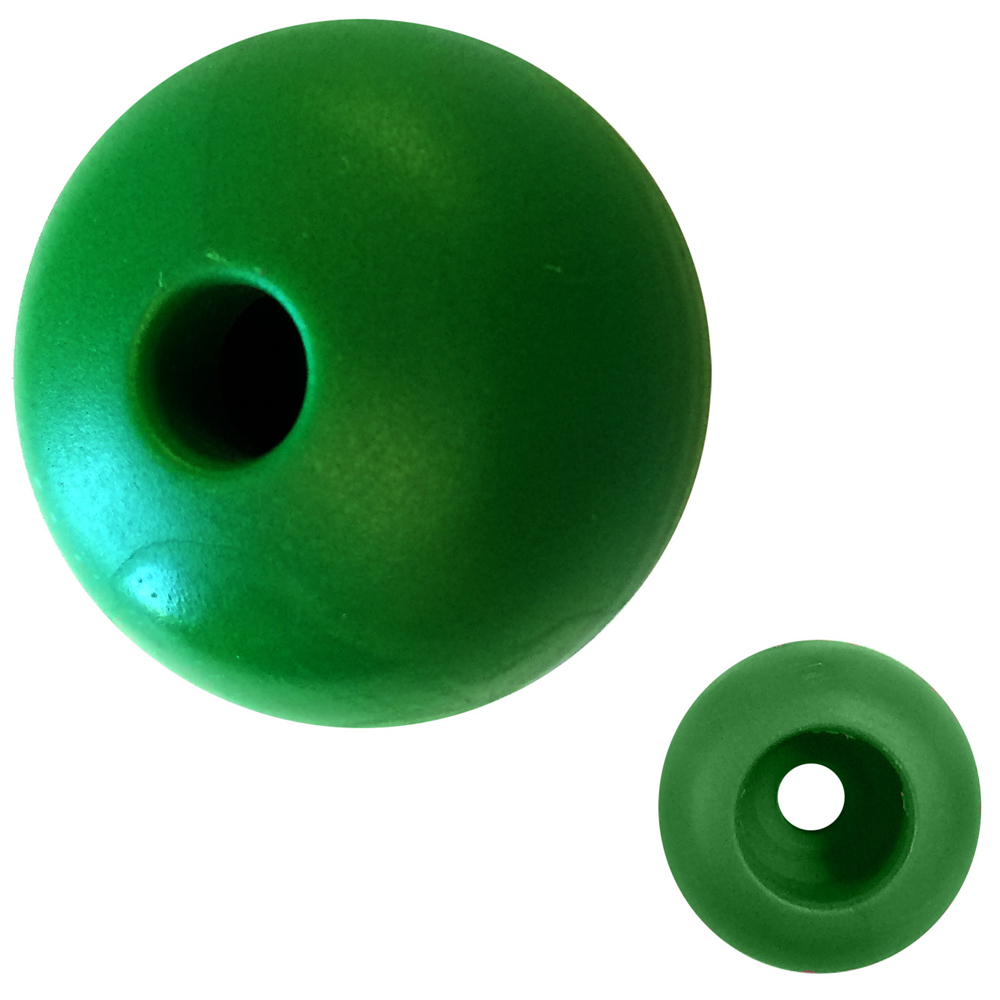 Ronstan Parrel Bead - 25mm (1") OD - Green - (Single)