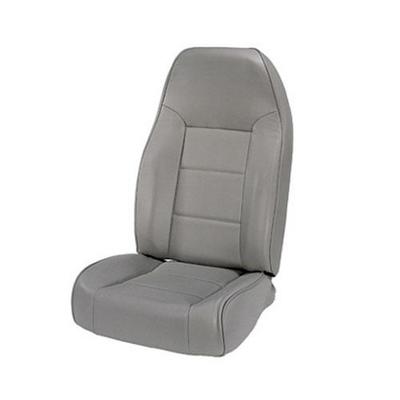 STANDARD FRONT BUCKET SEAT,GRAY,76-03 JEEP CJ & WRANGLER