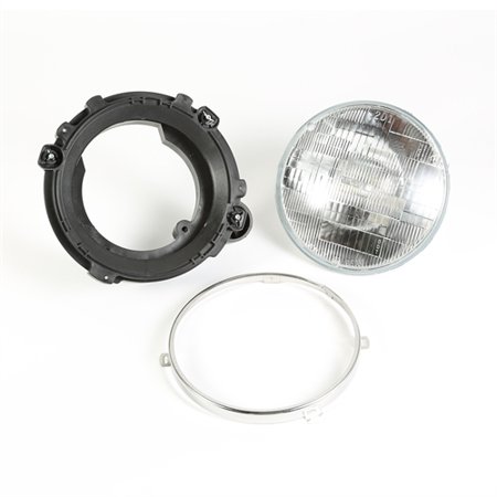 97-06 WRANGLERHEADLIGHT ASSY WITH BULB DRIVER OR PASSENGER