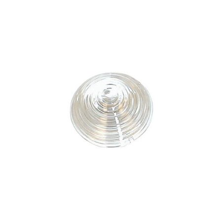 LENS LAMP CLEAR, 55-75 JEEP CJ MODELS