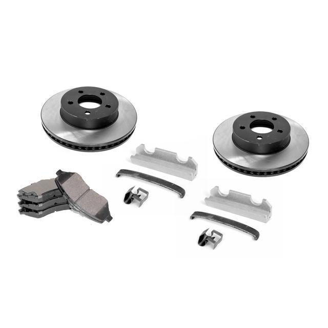 FRONT DISC BRAKE KIT, 90-99 JEEP WRANGLER AND CHEROKEE