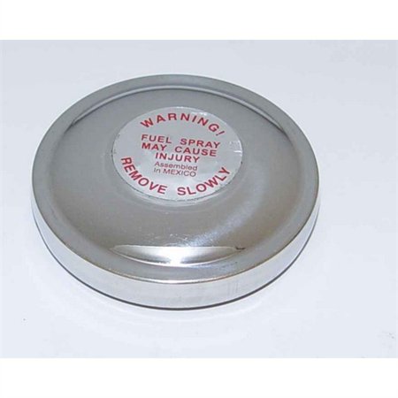 ZINC NON-VENTED GAS CAP, 45-69 WILLYS & JEEP MODELS