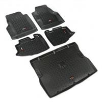 97-06 JEEP WRANGLER (TJ) FLOOR LINERS KIT BLACK