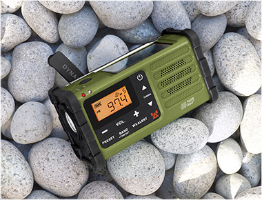 Sangean SG-112 Green Am/Fm Weather Emergency Radio