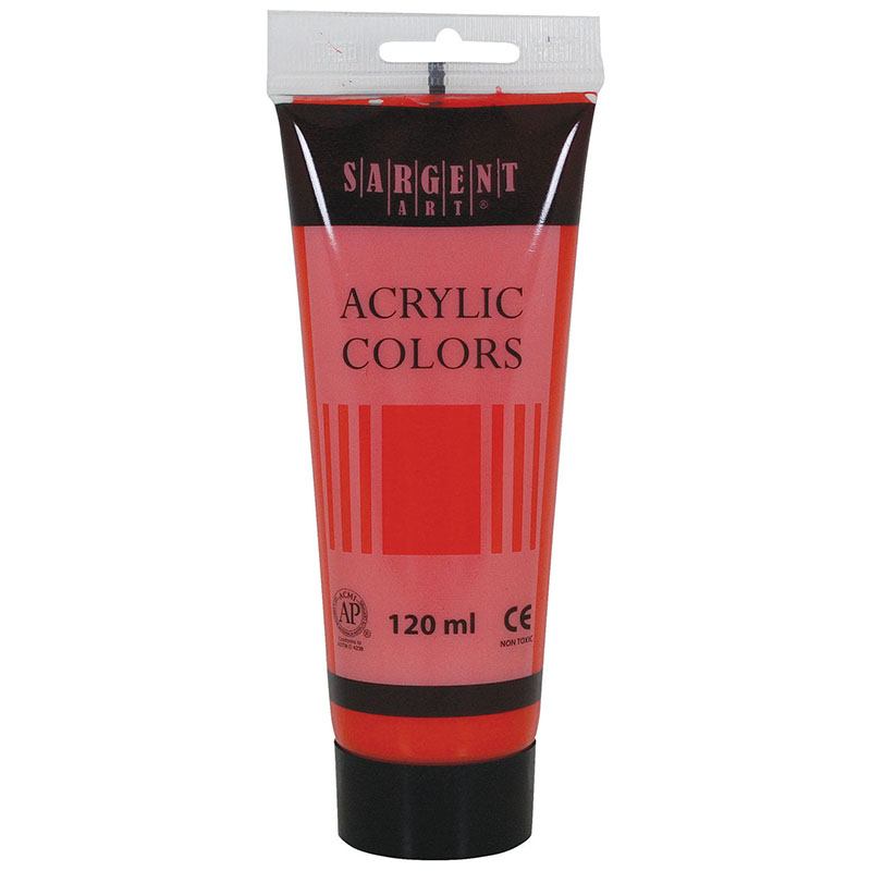 Acrylic Paint Tube, 120 ml, Primary Magenta