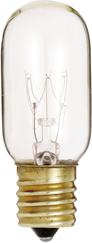 25 Watt T8 Incandescent; Clear; 2500 Average rated hours; 190 Lumens; Intermediate base; 130 Volt; Carded