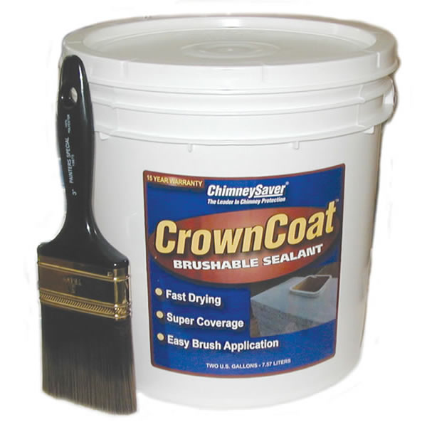2 Gallons of Crowncoat Brushable Buff Sealant - 300012