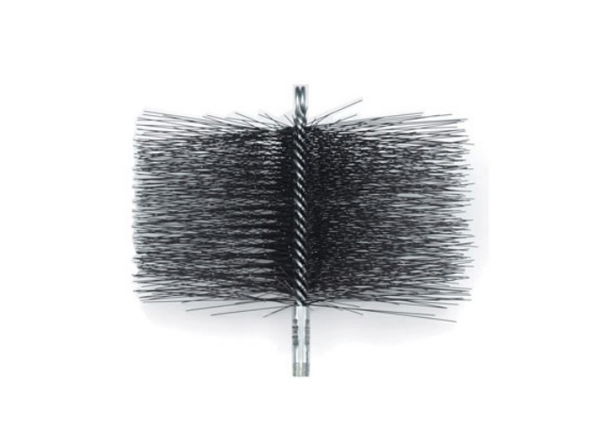 8" X 12" Heavy-Duty Rectangular Wire Chimney Cleaning Brush with 3/8" PT