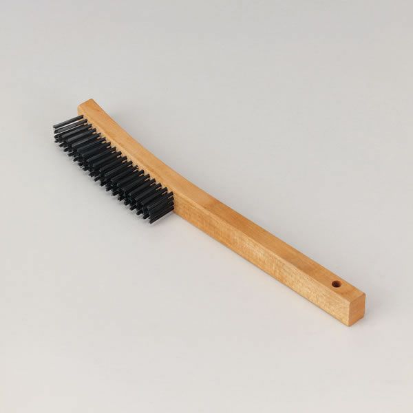 Curved-Handle Wire Brush