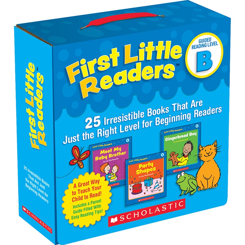 First Little Readers Book Parent Pack, Guided Reading Level A, Set of 25 Books