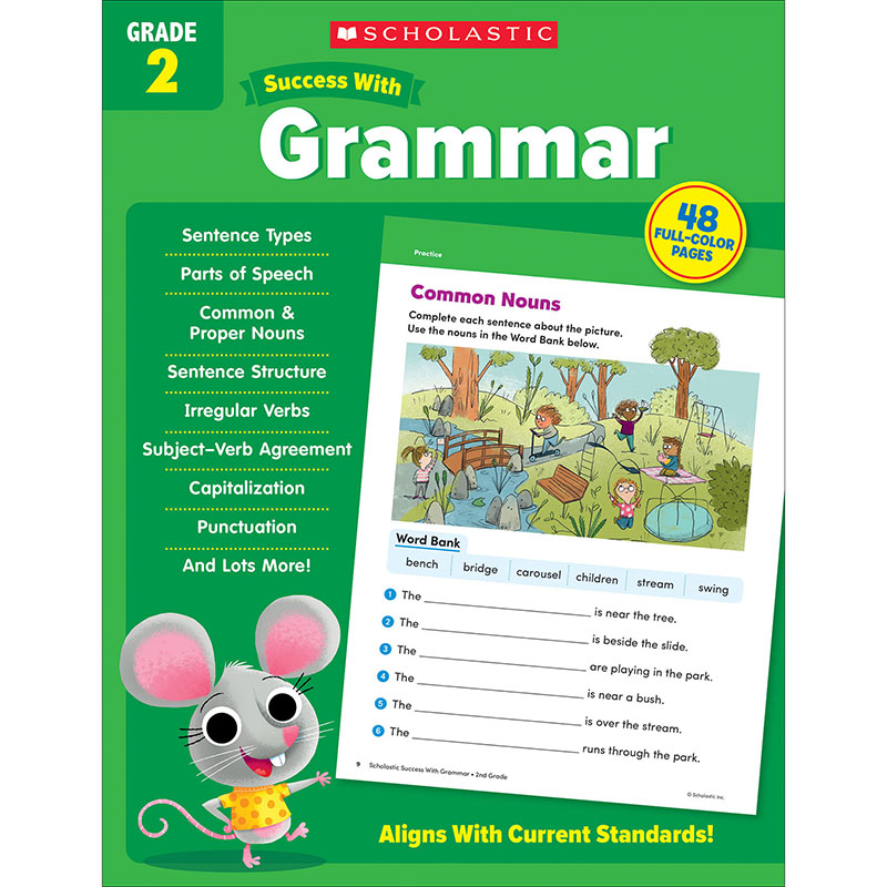 Success With Grammar: Grade 2