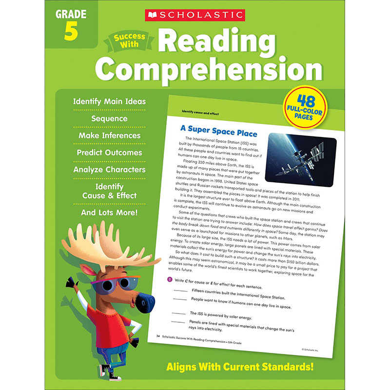 Success With Reading Comprehension: Grade 5