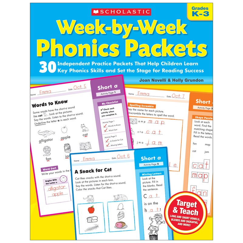 Week-By-Week Phonics Packets