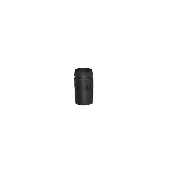 6" Selkirk DSP Black Double-Wall 6" Length Stovepipe - DSP6P6-1
