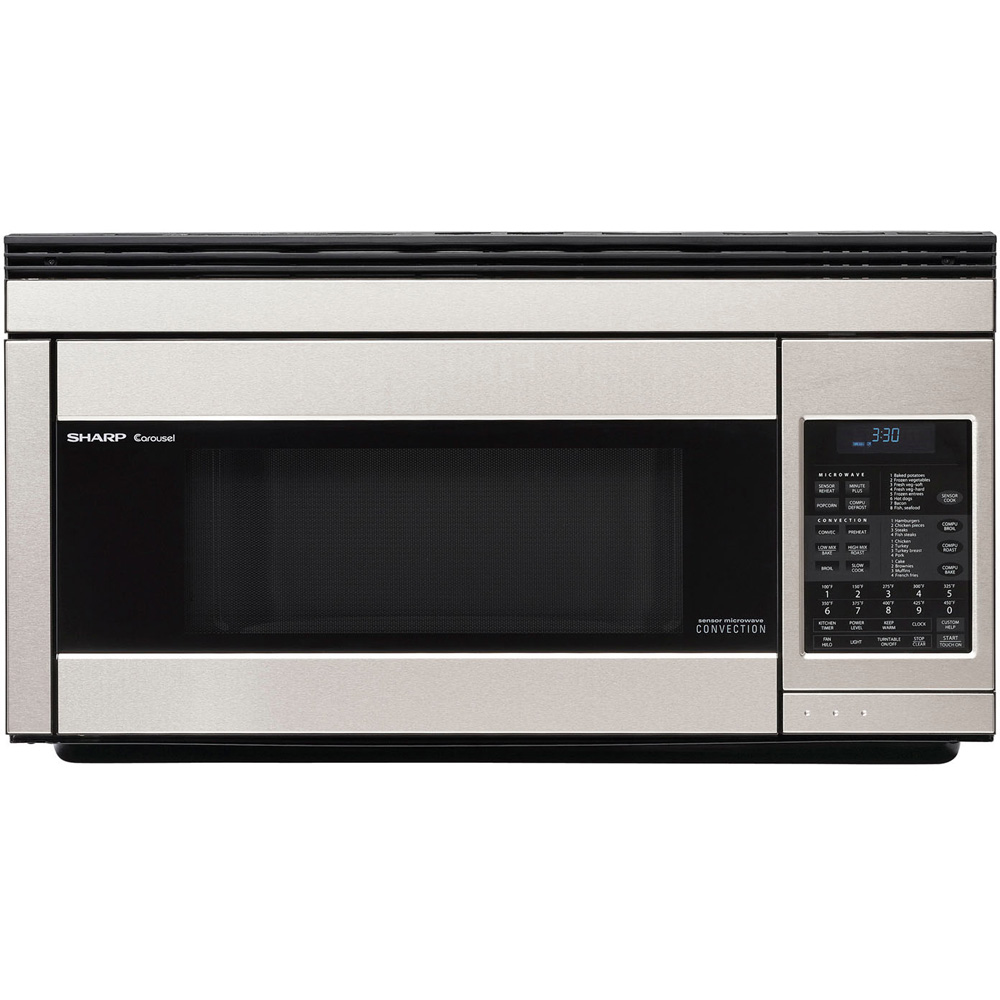 1.1 cu. ft., 850w Over the Range Convection Microwave, Stainless Steel