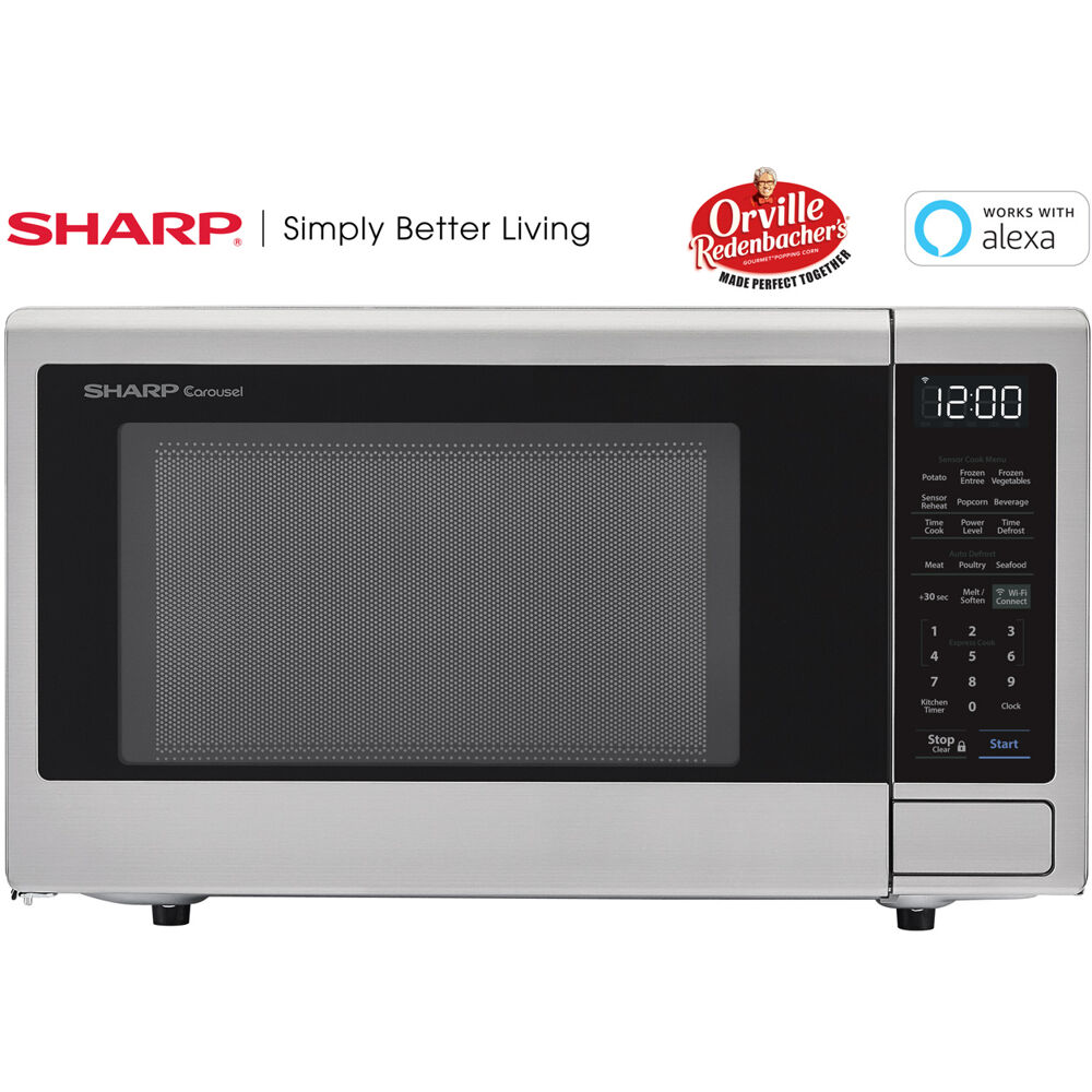 1.4 CF Smart Countertop Microwave Oven, Orville Redenbacher's Certified