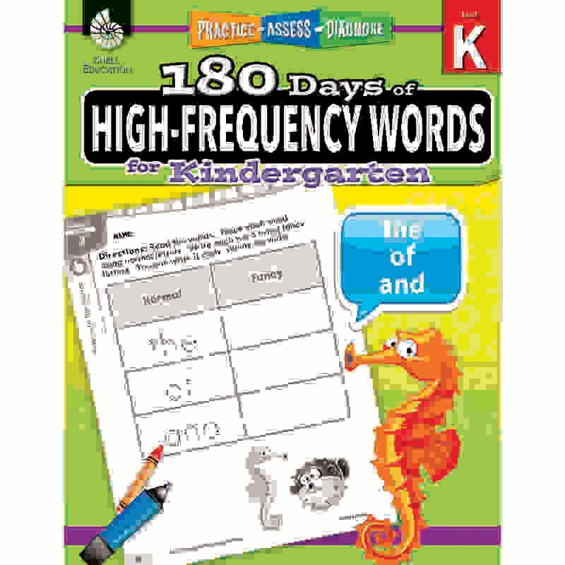 180 Days of High-Frequency Words for Kindergarten