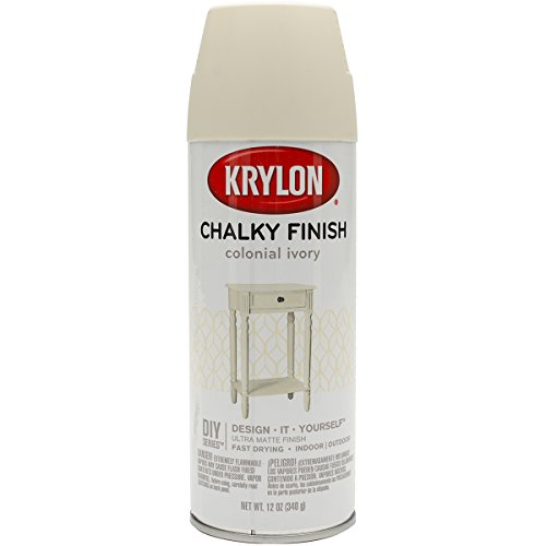 4108 Spray Paint Col Ivory Chalky Paint