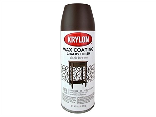 4119 Spray Paint Dark Br Wax Chalky Paint