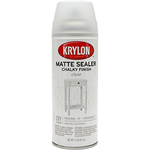 4117 Spray Paint Clear Matte Chalky Paint