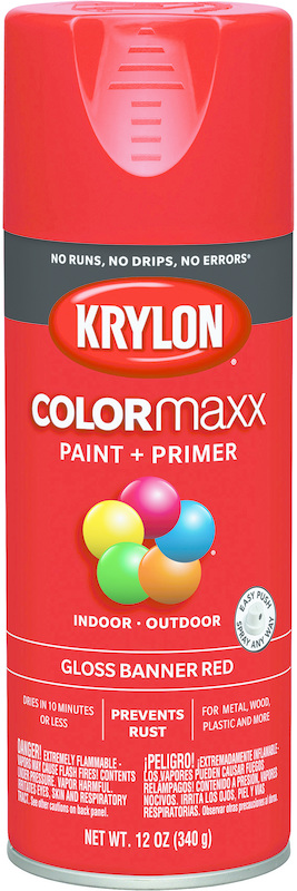 5503 Spray Paint Gloss Banner Red