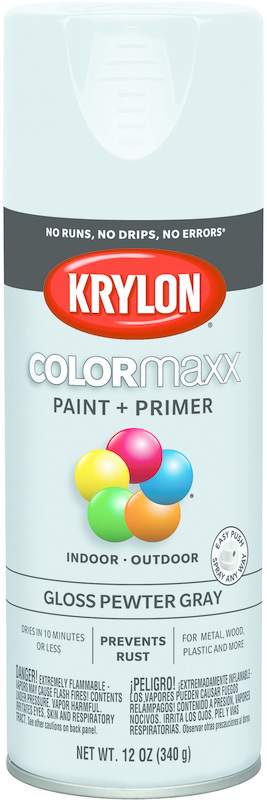 5531 Spray Paint Gloss Pewter Gray