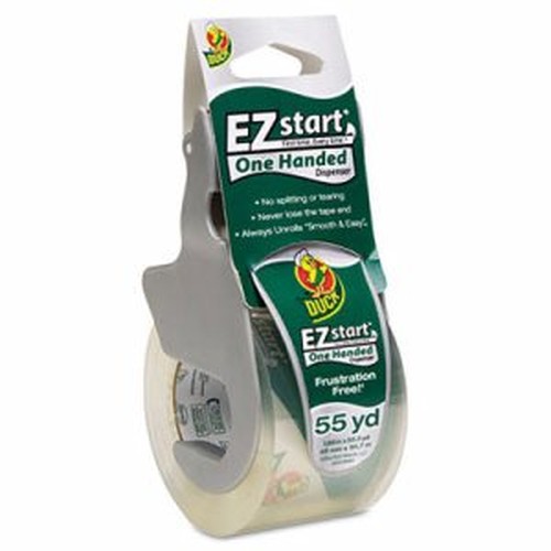 E-Z Start Premium Packaging Tape w/Dispenser, 1.88" x 55.5yds