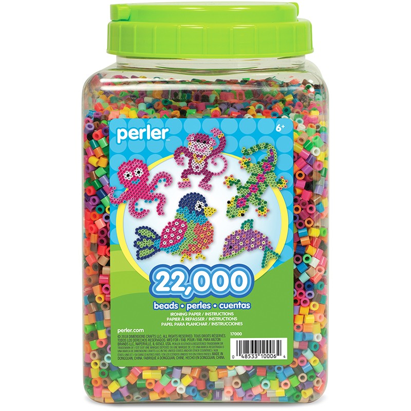 Multi-Mix Fuse Beads Jar, Pack of 22000