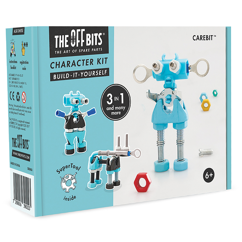 CAREBIT Build-It-Yourself Character Kit