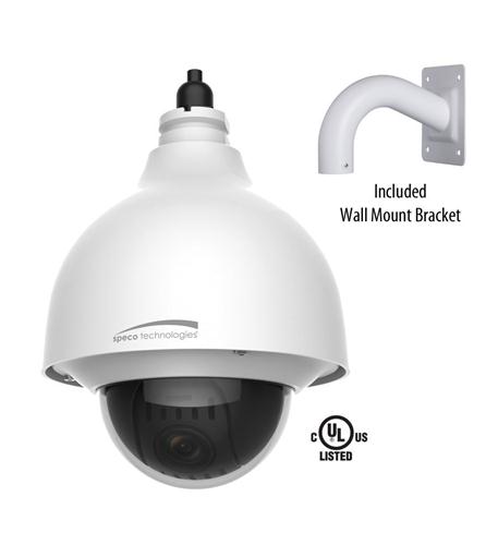 2MP 12x Indoor/Outdoor IP PTZ Camera- Wh