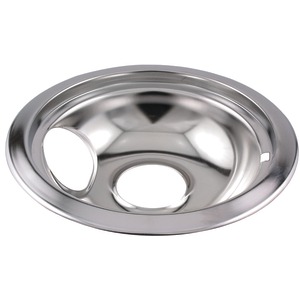 Stanco Metal Products 701-6 Universal Chrome Drip Pan (6")