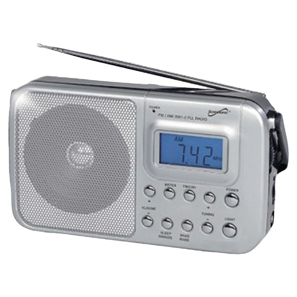 Supersonic SC-1091 Portable 4-Band AM/FM/SW 1-2 Radio