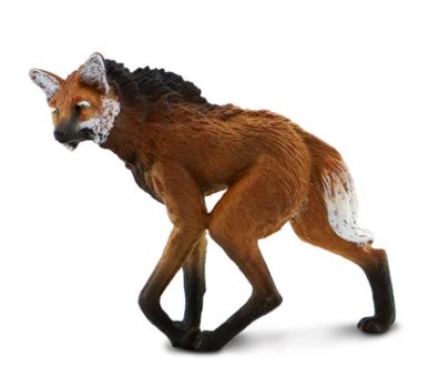 Maned Wolf Figurine