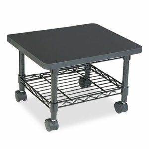 Safco Under Desk Printer/Fax Stand - 300 lb Load Capacity - 13.5" Height x 19" Width x 16" Depth - Floor - Laminate, Powder Coat