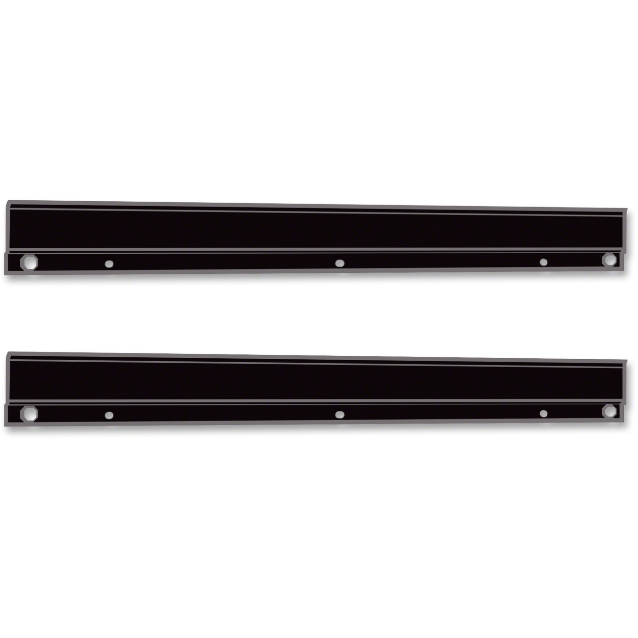 E-Z Stor Steel Project Centers, Wall Mount Bracket Set, Black