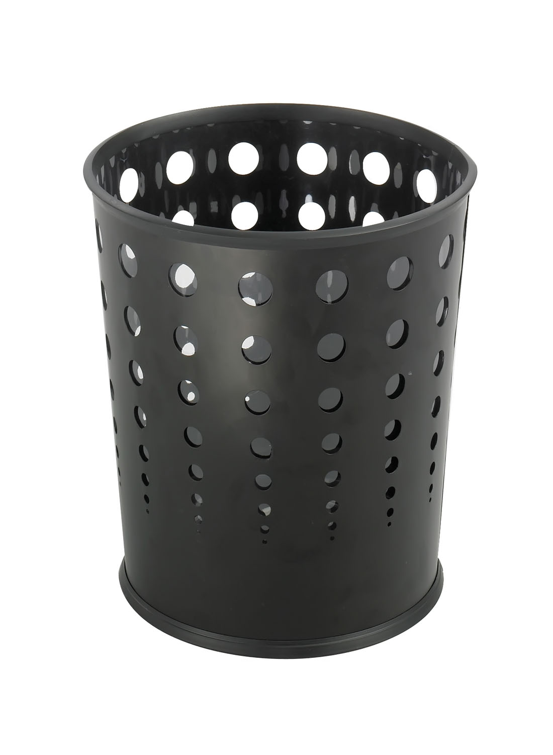 Bubble Wastebasket (Qty. 3) Black