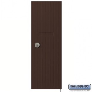 Replacement Door and Lock - for Vertical Mailbox - with (2) Keys - Bronze